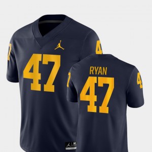 #47 Navy Game College Football Men's Jake Ryan Michigan Jersey 743738-133