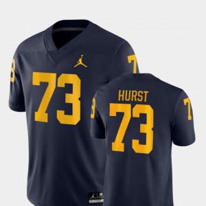 Maurice Hurst Michigan Jersey #73 Navy Game College Football Mens 482040-824