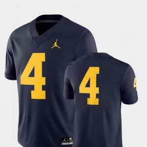 College Football #4 Navy 2018 Game Michigan Jersey Mens 183068-439