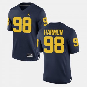 Navy Alumni Football Game Tom Harmon Michigan Jersey #98 Men's 239483-673